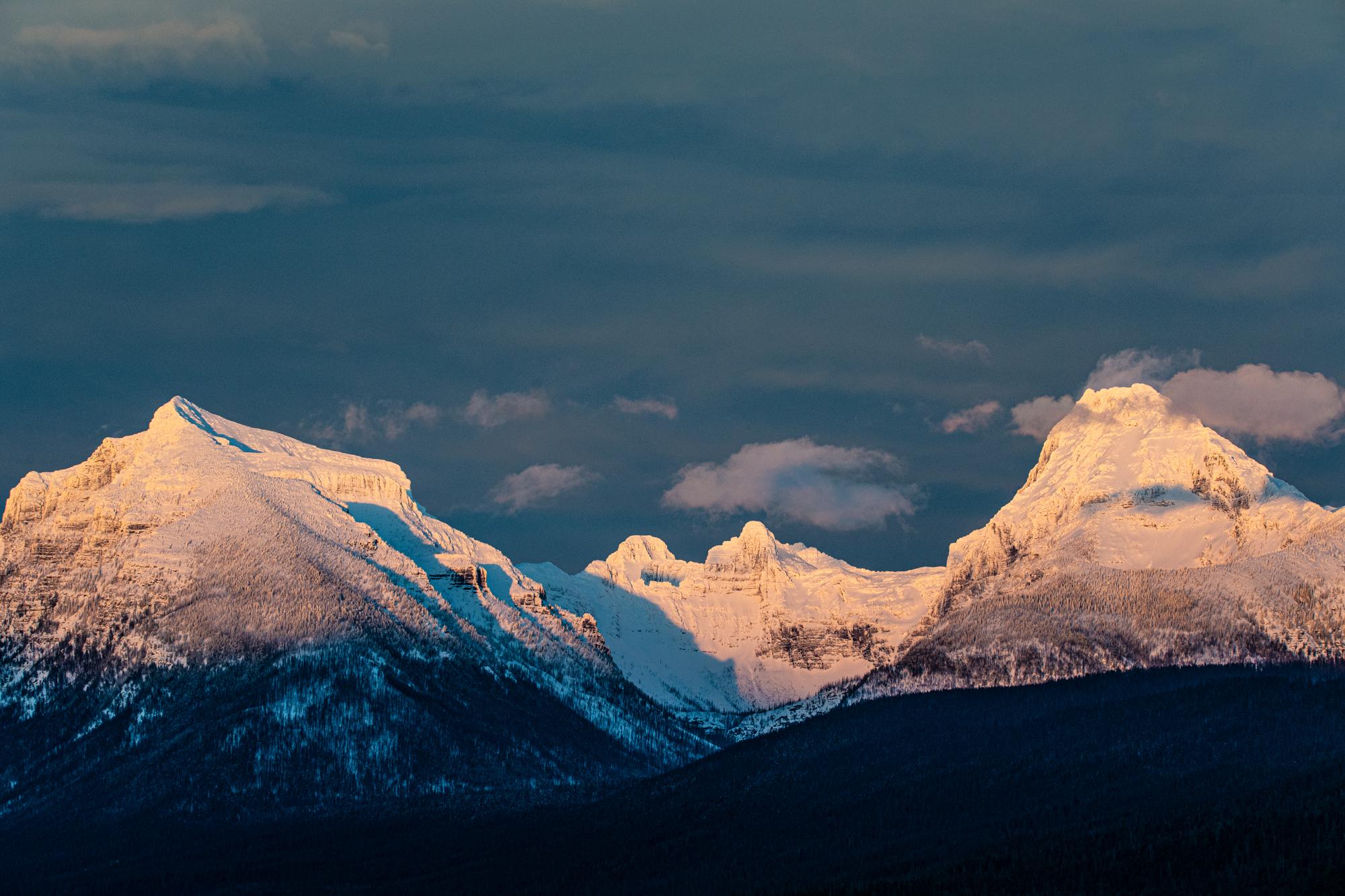Mountains Beyond Lake McDonald