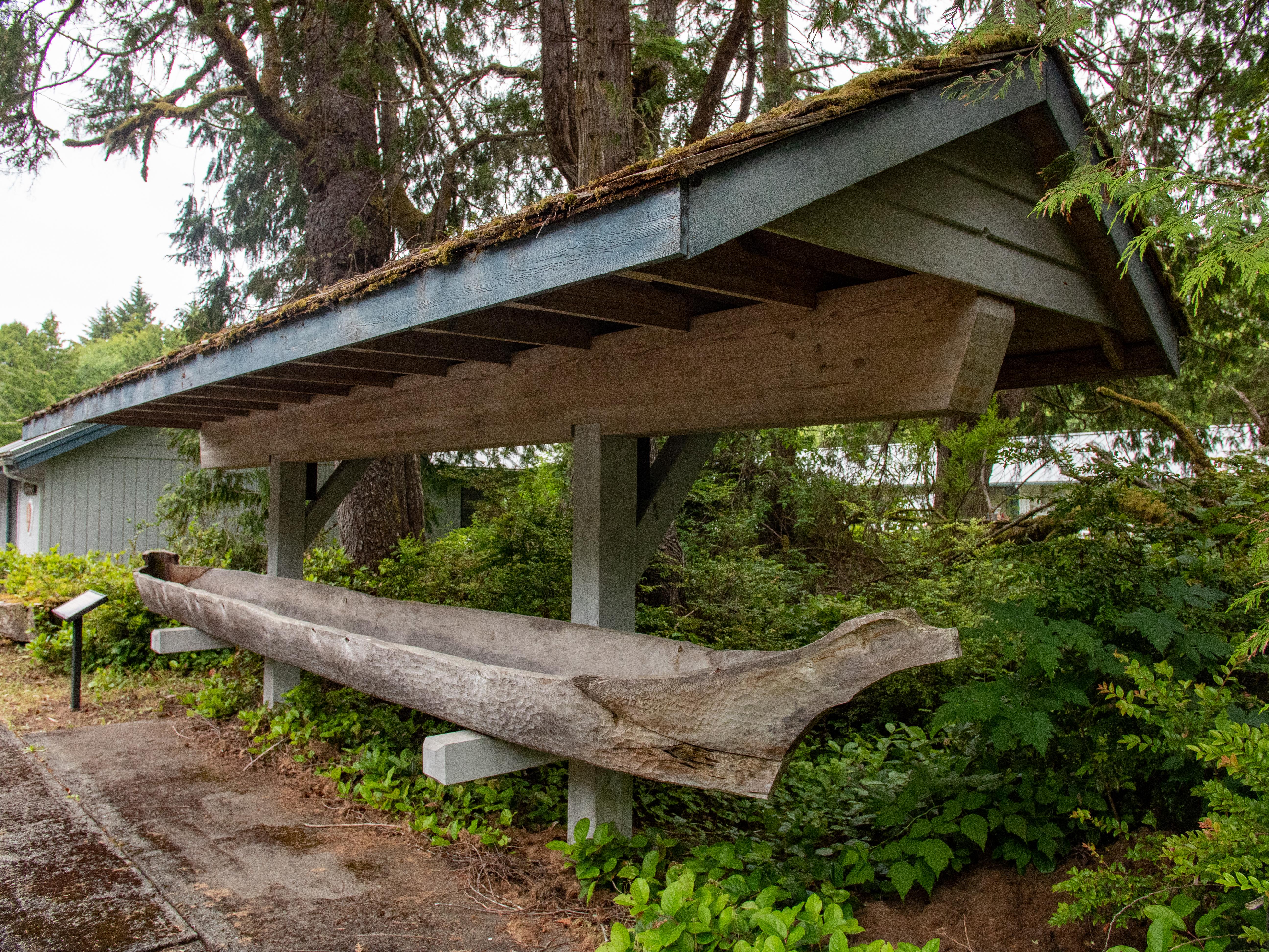 Kalaloch Ranger Station canoe