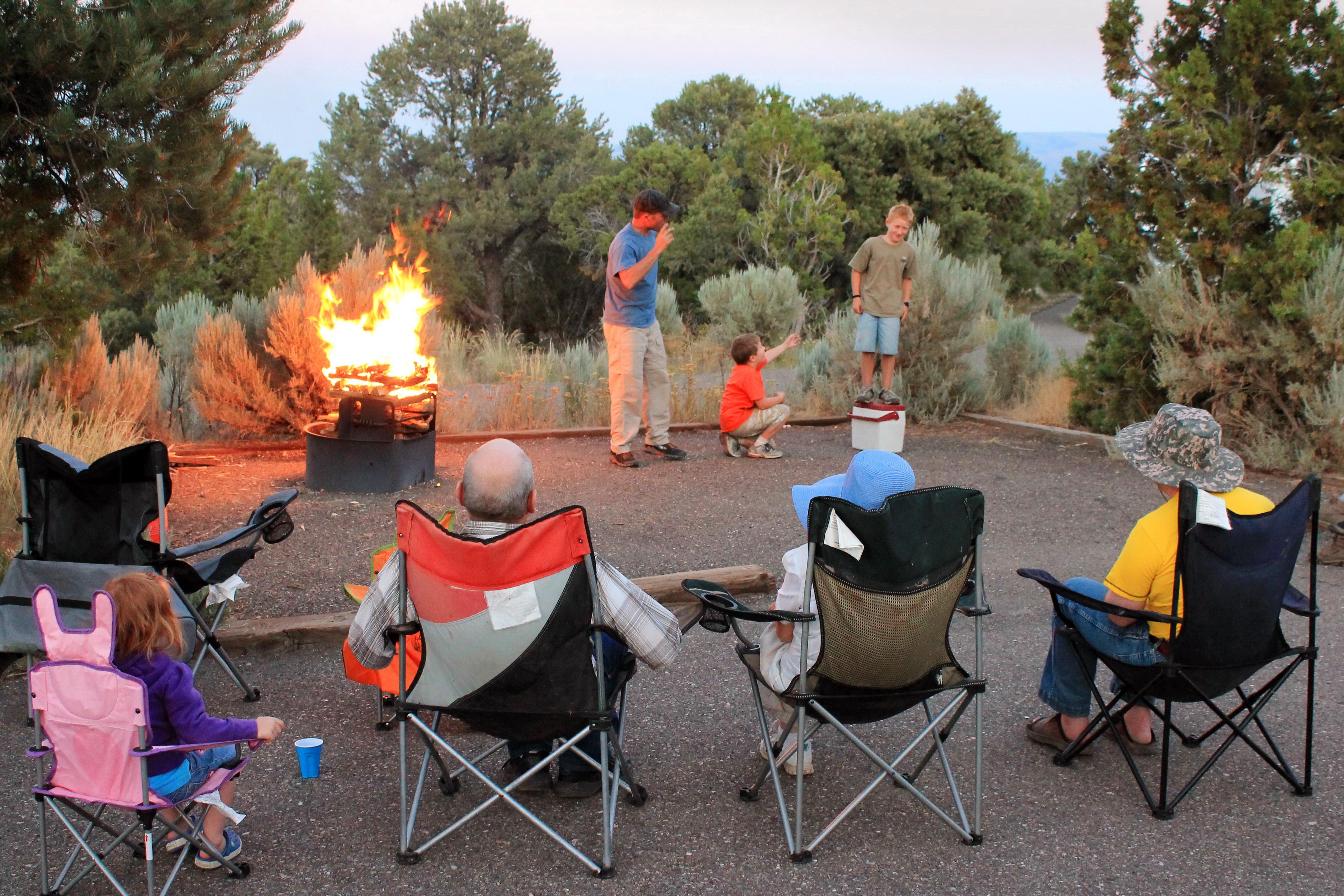 City of Rocks Dispersed ID — Almo, Idaho dispersed campsite