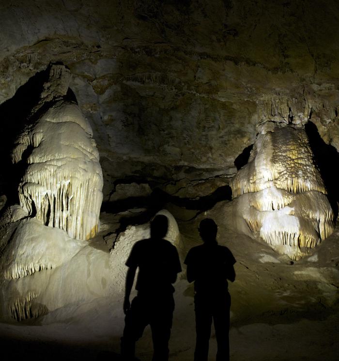Cave formations of Coronado CaveCoronado Cave is a large limestone cavern with cave formations such as stalactites and stalagmites