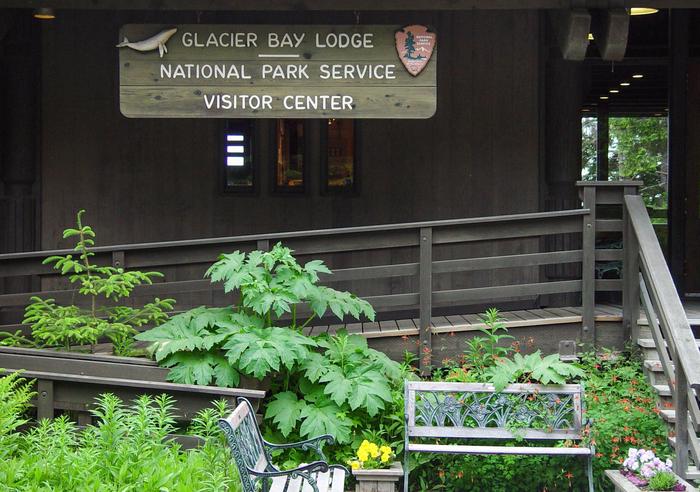 Glacier Bay Lodge and Visitor CenterThe Glacier Bay Lodge is home to the park's Visitor Center on the second floor.