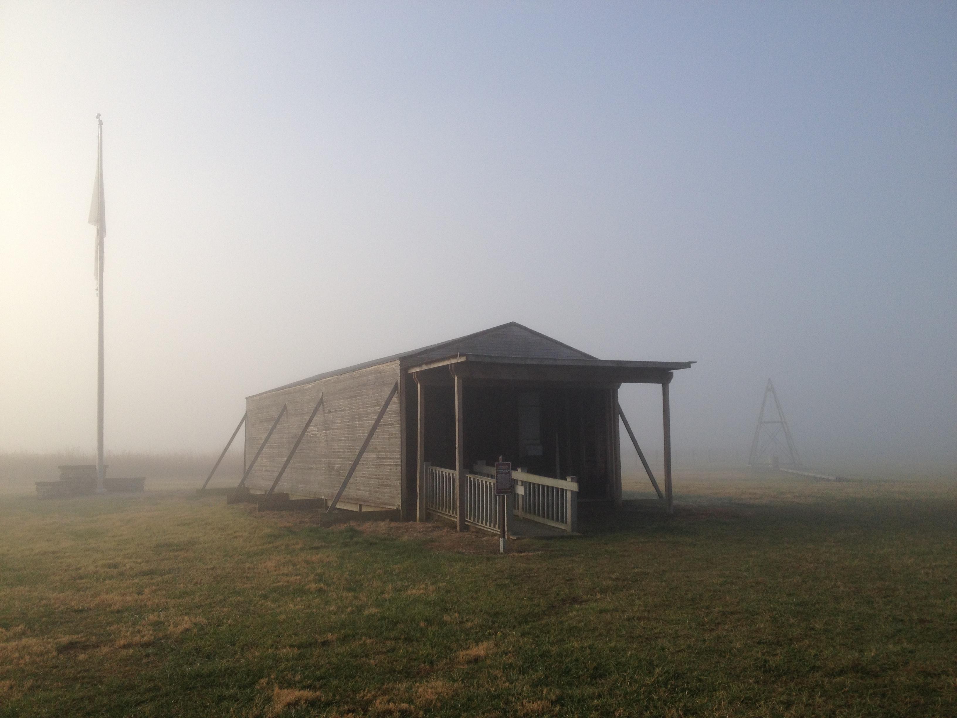 1905 Replica Hangar at Huffman Prairie Flying Field