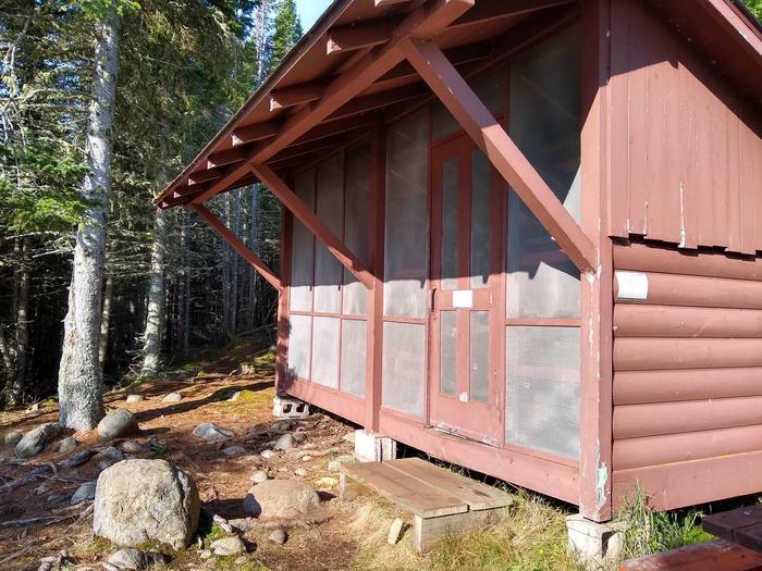 Merritt Lane Campground ShelterShelters are first-come, first-serve on Isle Royale.