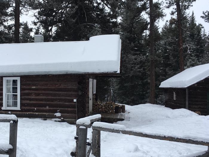 East Fork Cabin WinterEast Fork Cabin in the winter