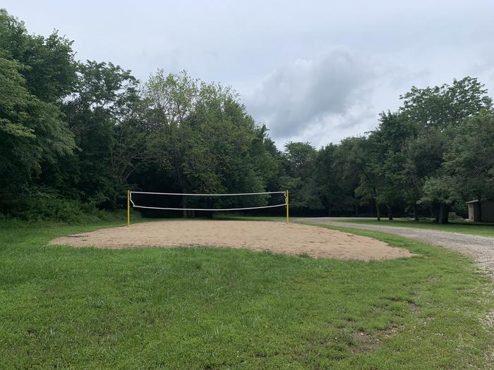 Sand Volleyball PitSand Volleyball Pit located on the left-hand side as you enter Ash Group Camp.