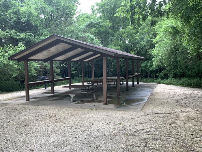 Ash Group ShelterAsh Group Shelter offers several picnic tables and a grill available for use. 