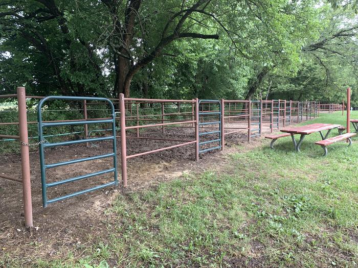 Horse Corral located between Site 15E & 16E First Come First Serve Horse Corral located between Site 15E & 16E in Rockhaven 