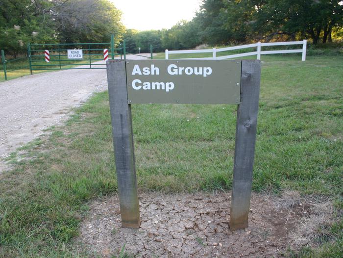 Ash Group Camp Entrance Ash Group Camp allows a maximum of 75 or minimum of 10 people. 