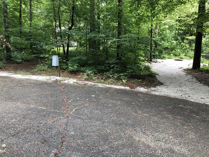 Jackpine 16 - left side of spur path to Jackpine 17 and restrooms