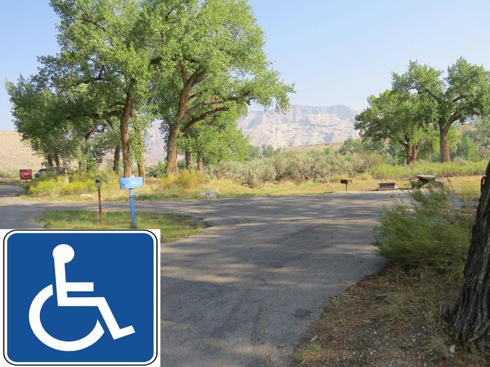 ADA Site 41 Site 41 is wheelchair accessible site.  Only people with mobility impairments should reserve this site.  