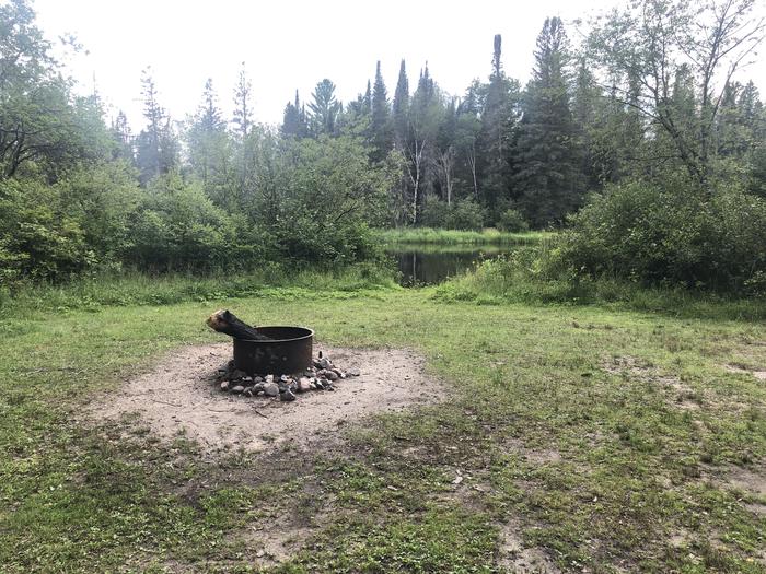 A photo of Site 004D of Loop Alcona Pond at AUSABLE RIVER CAMPING with Fire Pit, Waterfront
