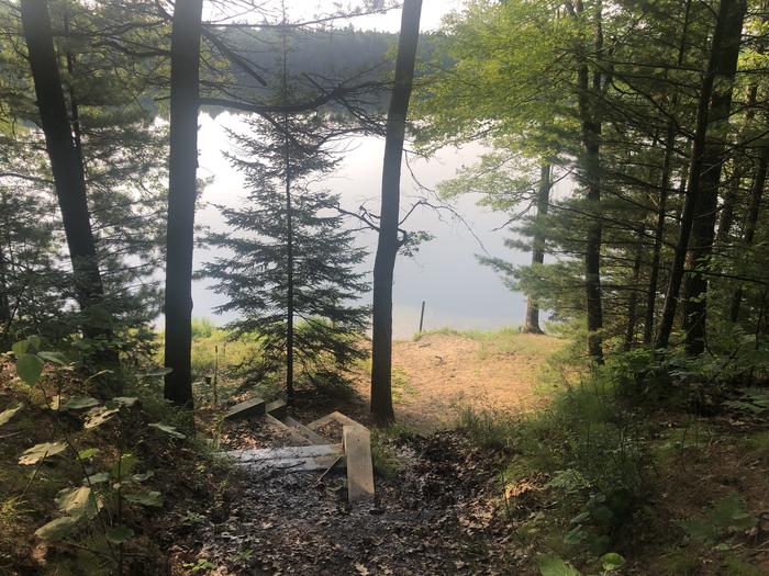 A photo of Site 091D of Loop Foote Pond at AUSABLE RIVER CAMPING with Waterfront