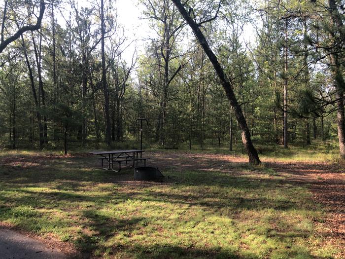 A photo of Site 009 of Loop ROLLWAYS CAMPGROUND at ROLLWAYS CAMPGROUND with Picnic Table, Fire Pit, Lantern Pole