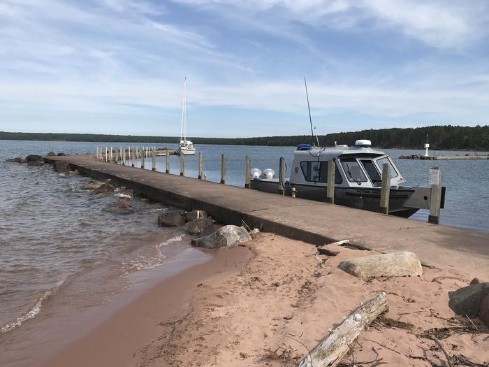 Preview photo of Apostle Islands Nl Boat Dock - South Twin Island
