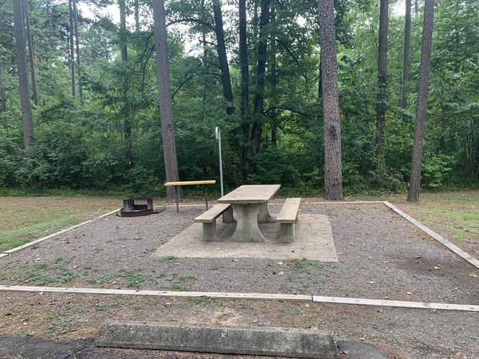 A photo of Site 05 of Loop CARTER COVE  at CARTER COVE with Picnic Table, Fire Pit
