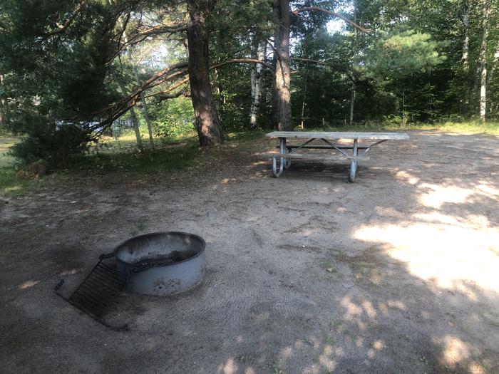 A photo of Site 19 of Loop SOLDIER LAKE  at SOLDIER LAKE with Picnic Table, Fire Pit