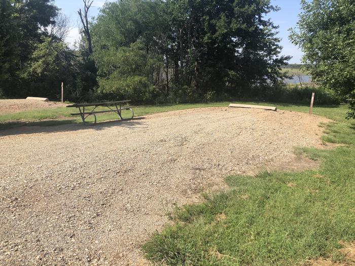 A photo of Site 5 of Loop B at School Creek Camground with Picnic Table