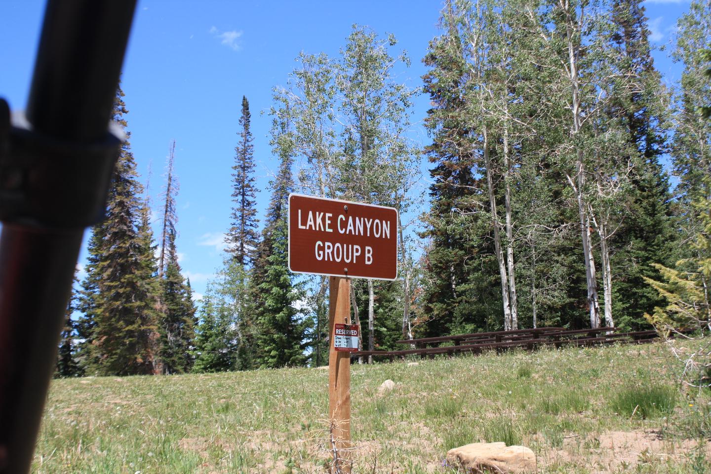 Lake Canyon Campground - Lake Canyon Group Site  B Lake Canyon Campground - Lake Canyon Group Site B 
