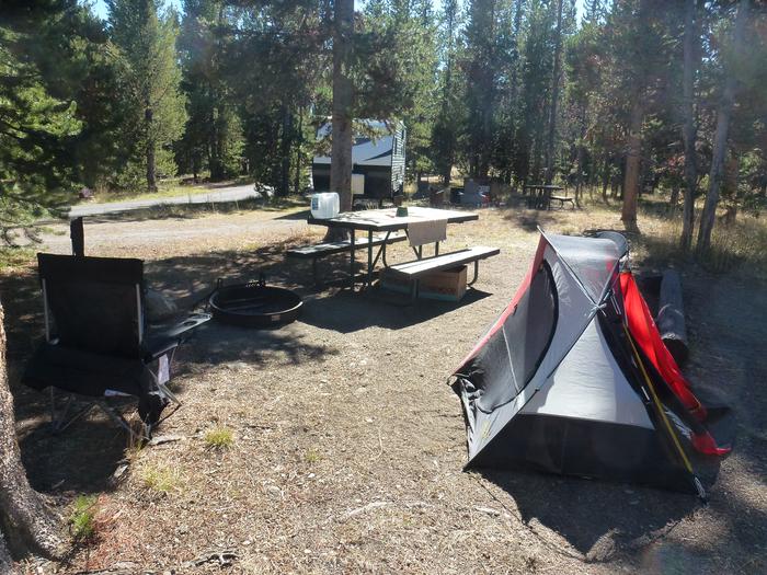 Indian Creek Campground site #9
