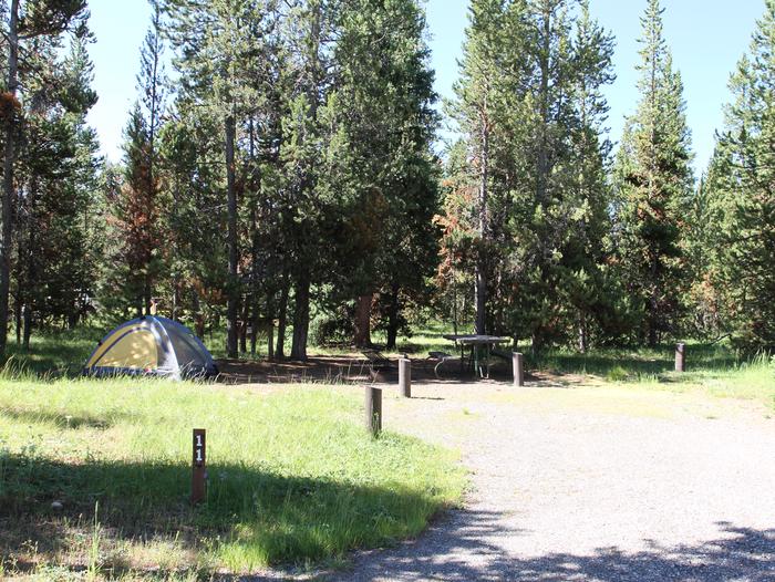 Indian Creek Campground site #11