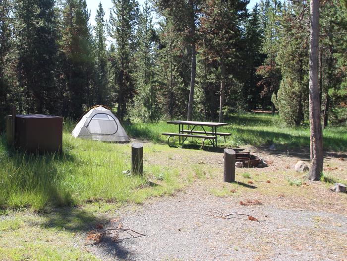 Indian Creek Campground site #13