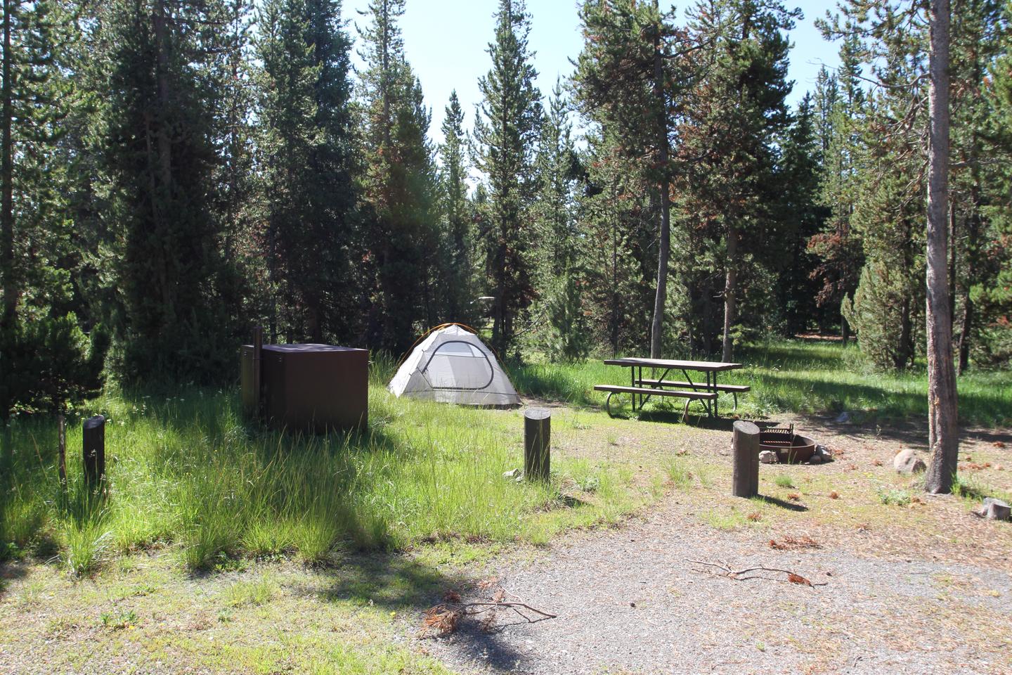 Indian Creek Campground site #13
