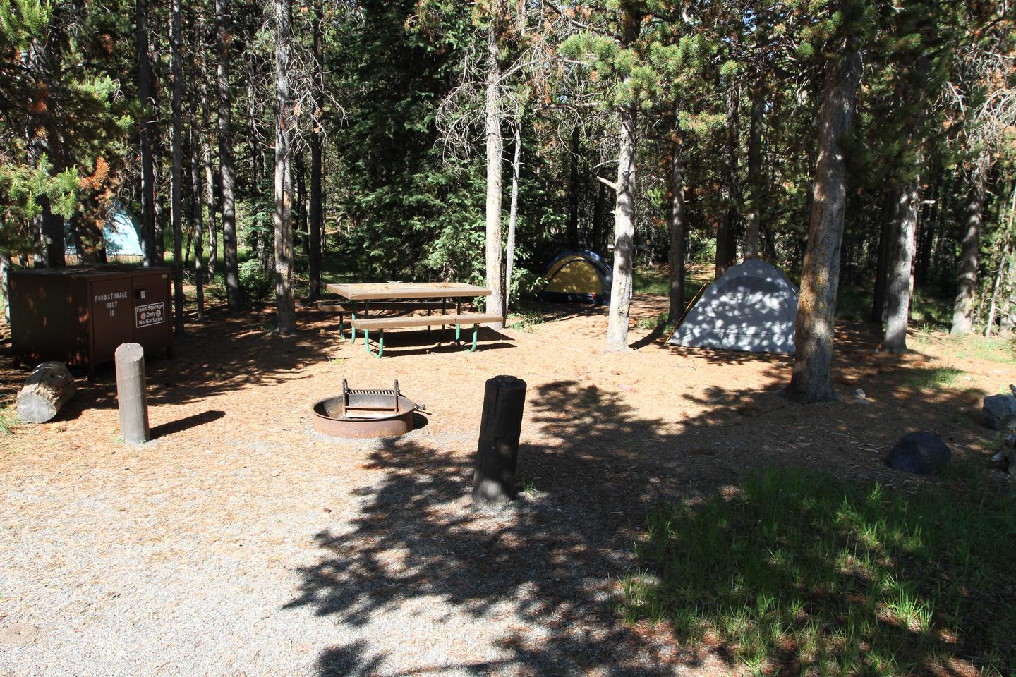 Indian Creek Campground site #18