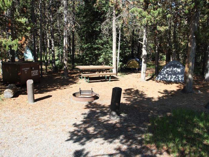 Indian Creek Campground site #18