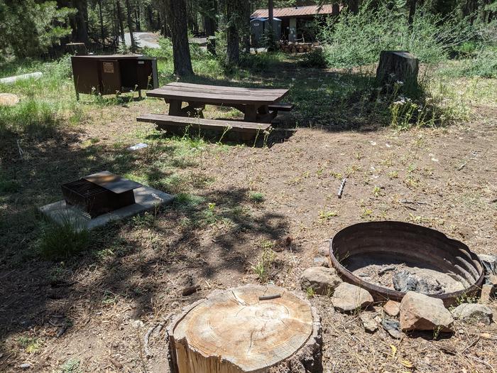 Little Beaver Site #71 Photo 3Site #71 with bear box, picnic table, fire ring, and grill in view. Restroom is nearby