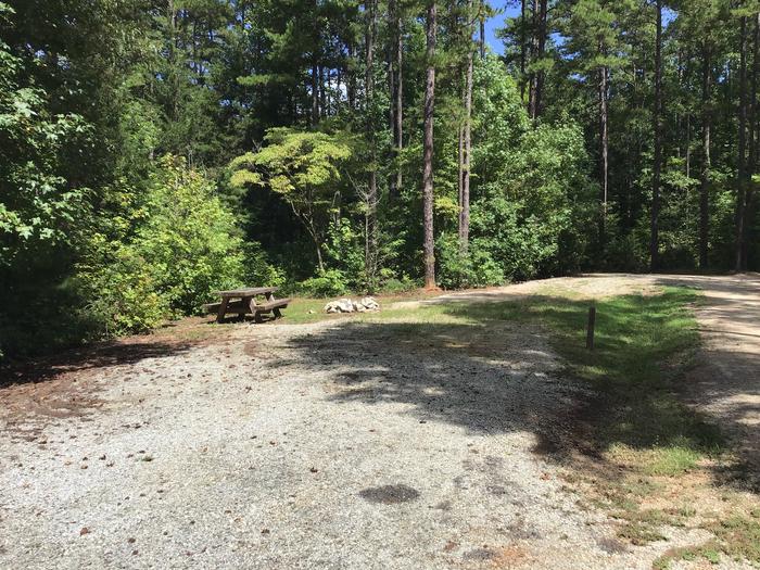 A photo of Site 09 of Loop Woods Ferry at Woods Ferry Campground (SC) with Picnic Table, Fire Pit