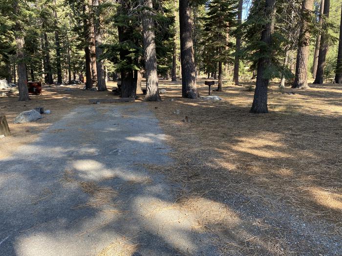 A photo of Site 178 of Loop AREA FALLEN LEAF CAMPGROUND at FALLEN LEAF CAMPGROUND with Picnic Table, Fire Pit, Food Storage