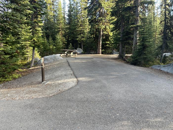 A photo of Site 14 of Loop Anthony Lake at Anthony Lake with Picnic Table, Fire Pit