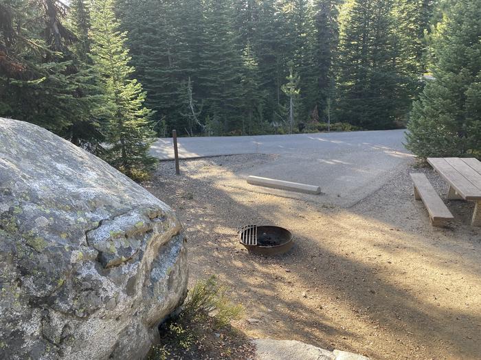 A photo of Site 11 of Loop Anthony Lake at Anthony Lake with Picnic Table, Fire Pit
