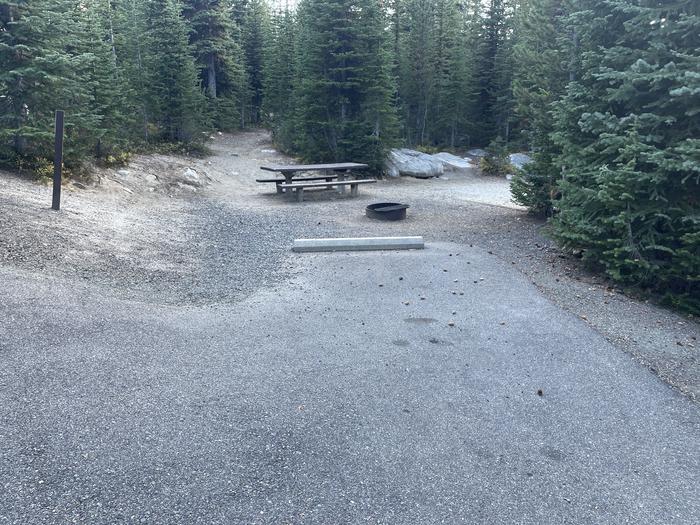 A photo of Site 10 of Loop Anthony Lake at Anthony Lake with Picnic Table, Fire Pit