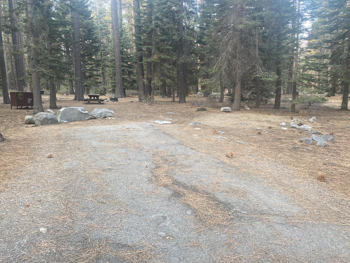 A photo of Site 164 of Loop AREA FALLEN LEAF CAMPGROUND at FALLEN LEAF CAMPGROUND with Picnic Table, Fire Pit, Food Storage