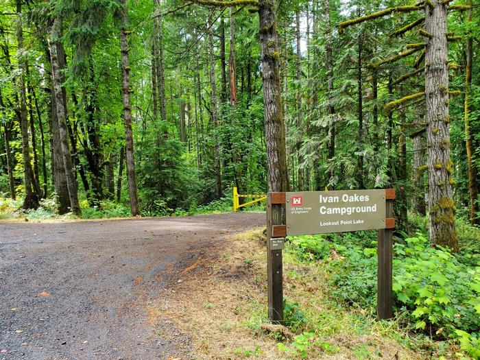 Ivan Oakes Campground entrance