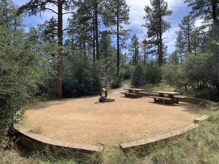 A photo of Site 09 of Loop B at LYNX CAMPGROUND with Picnic Table, Fire Pit
