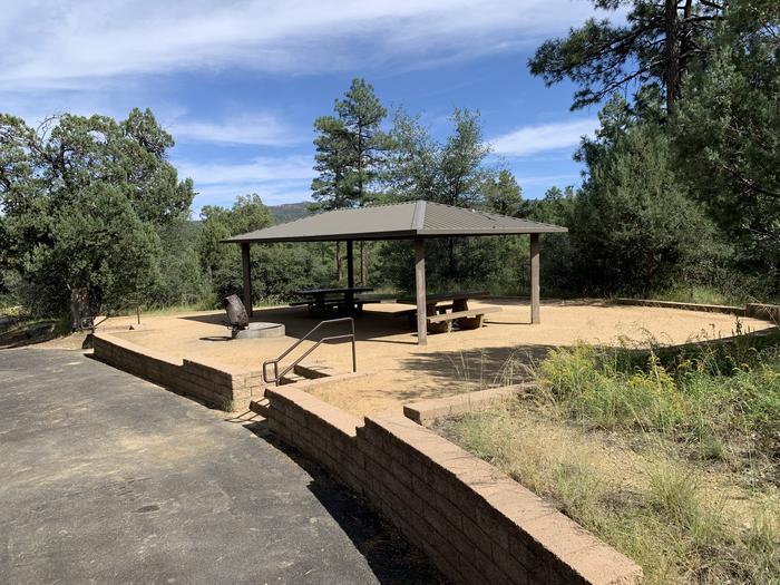 A photo of Site 31 of Loop G at LYNX CAMPGROUND with Picnic Table, Fire Pit, Shade