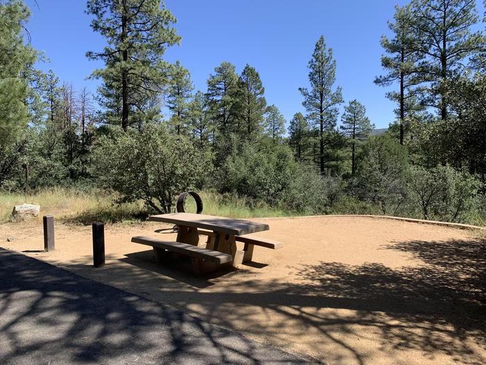 A photo of Site 03 of Loop A at LYNX CAMPGROUND with Picnic Table, Fire Pit