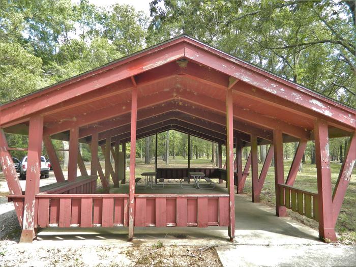 Merrisach Lake - E Loop Group Shelter - Exterior