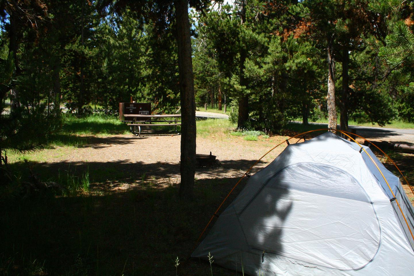 Indian Creek Campground site #30