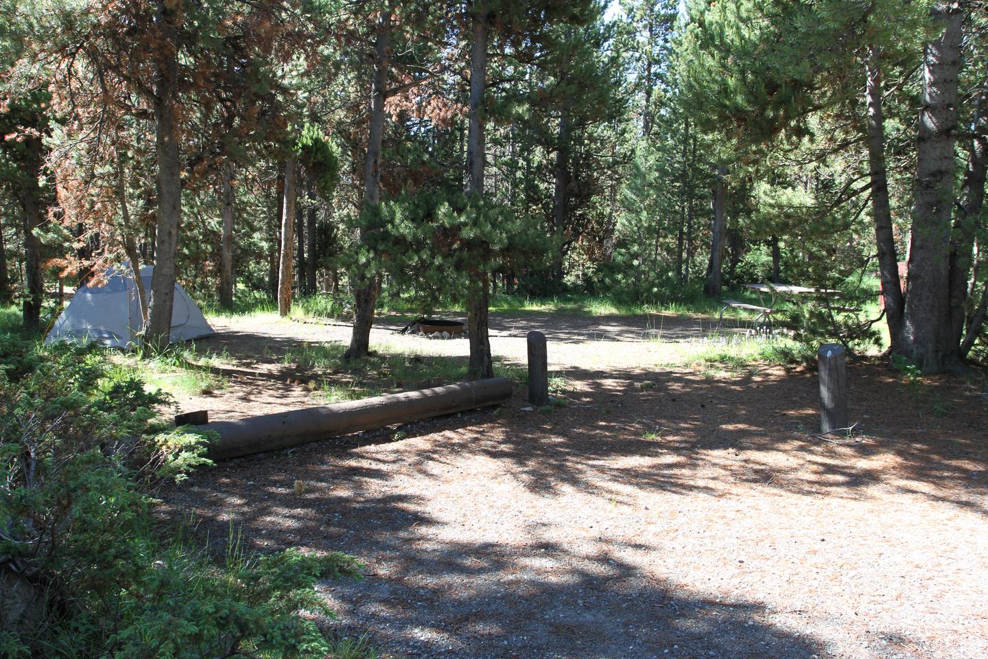 Indian Creek Campground site #30.....Indian Creek Campground site #30