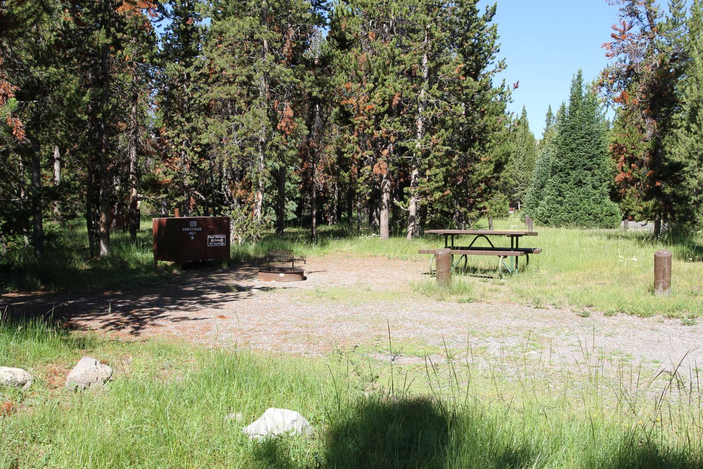 Indian Creek Campground site #31