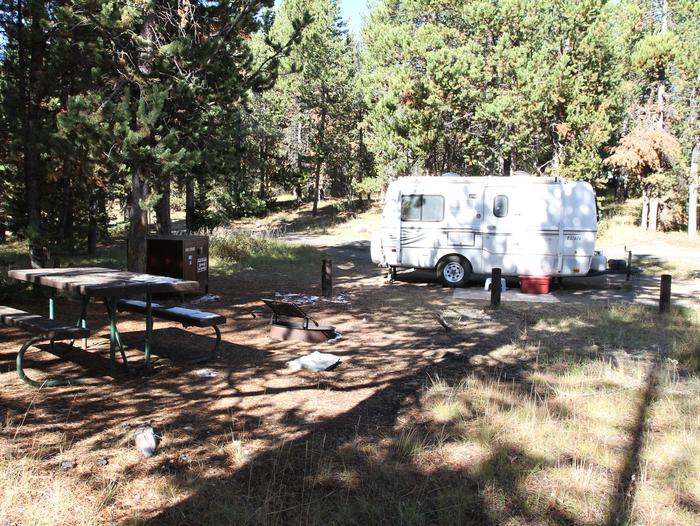 Indian Creek Campground site #35