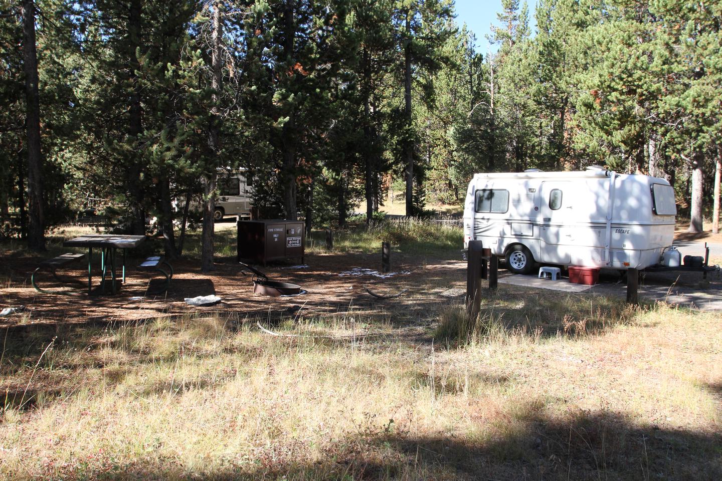 Indian Creek Campground site #35