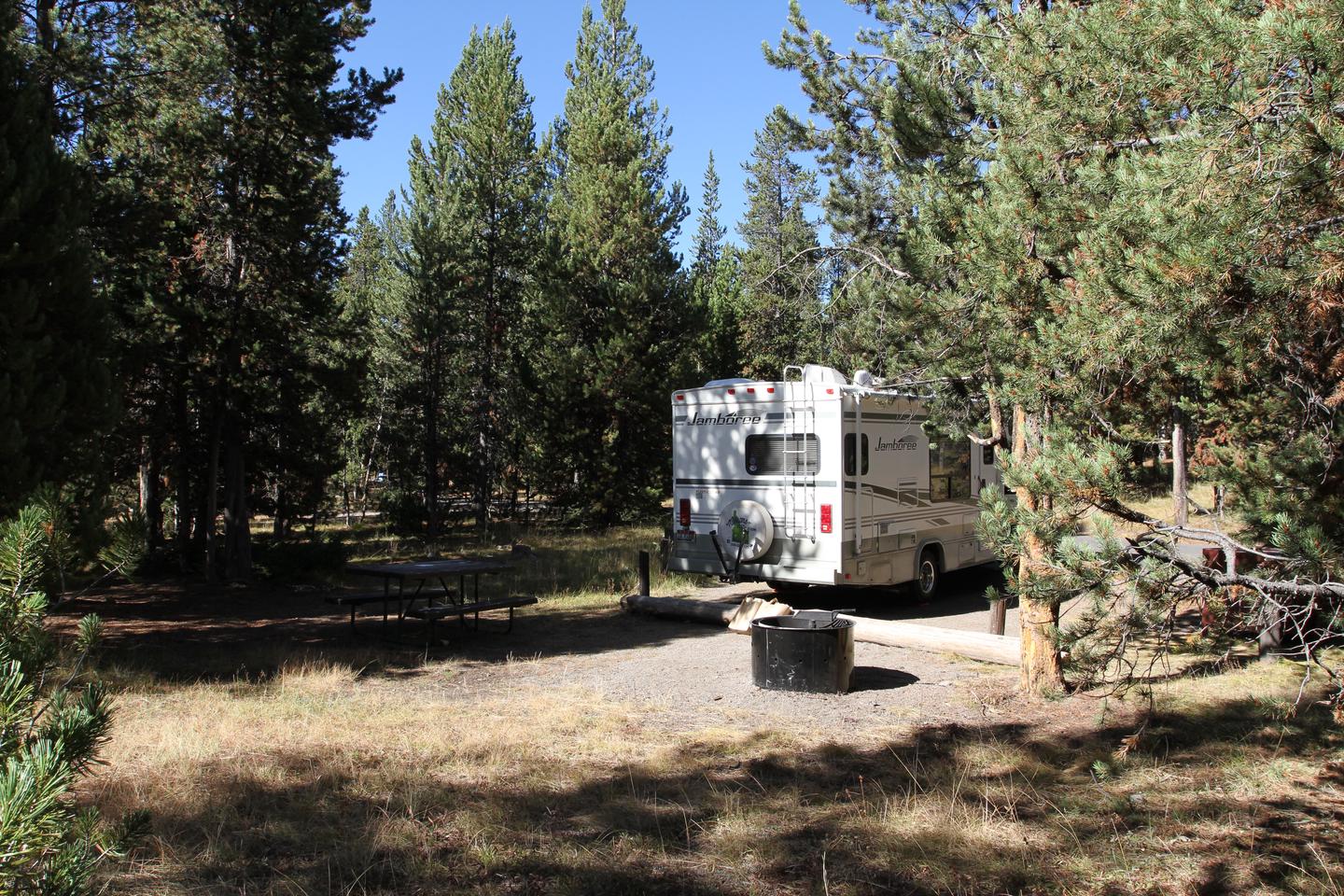 Indian Creek Campground site #36