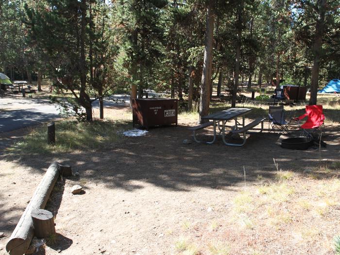 Indian Creek Campground site #37