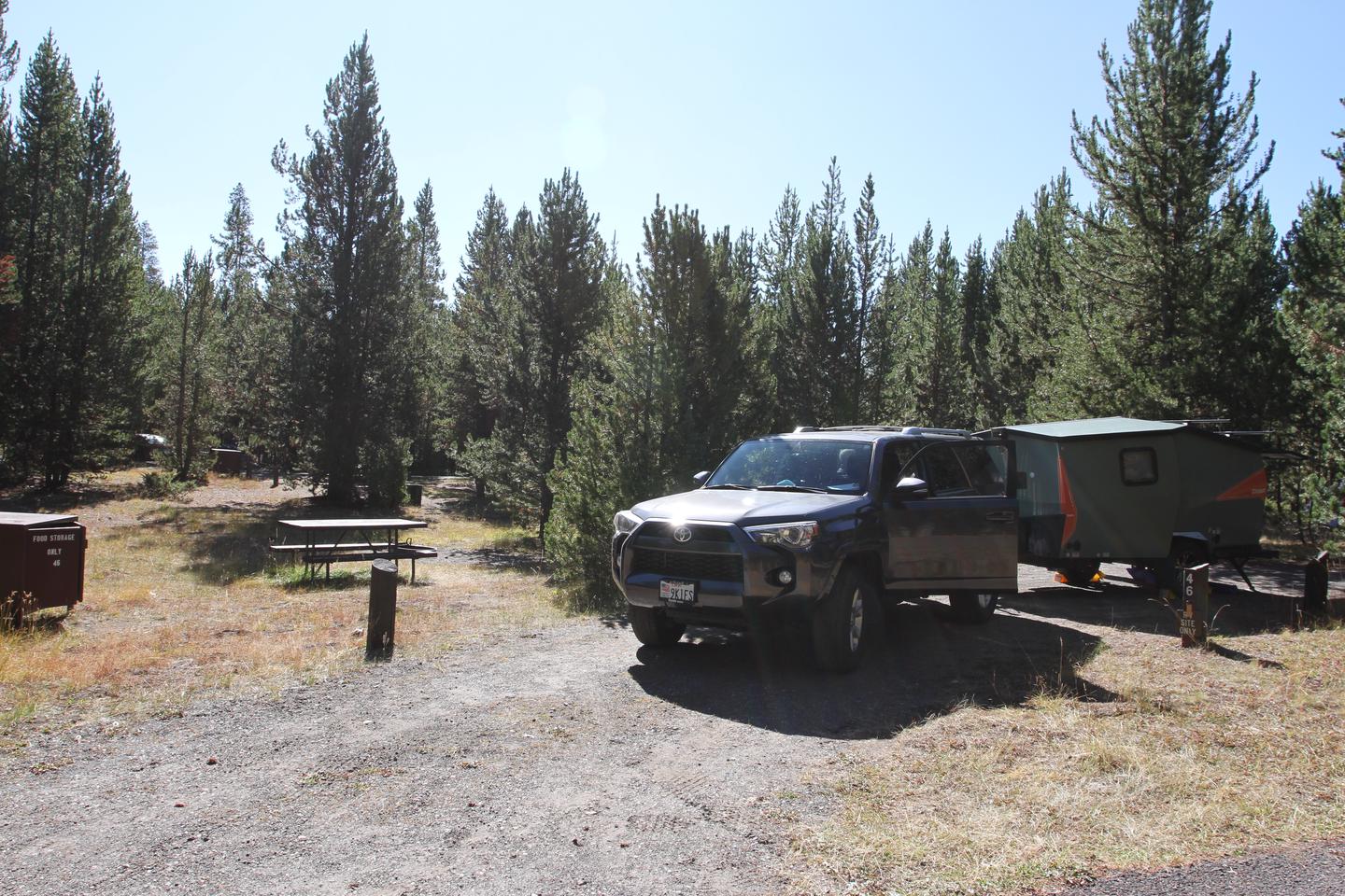 Indian Creek Campground site #46