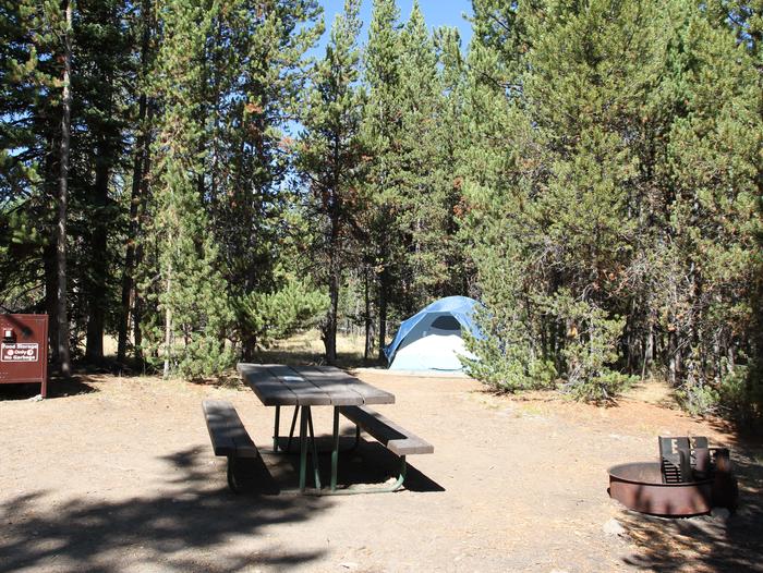 Indian Creek Campground site #48