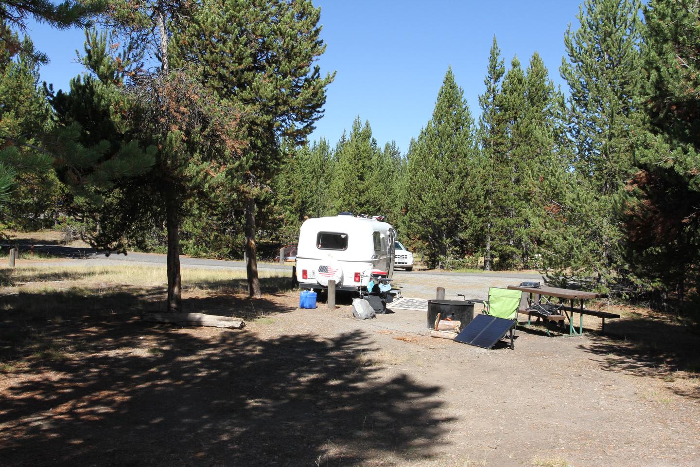 Indian Creek Campground site #54